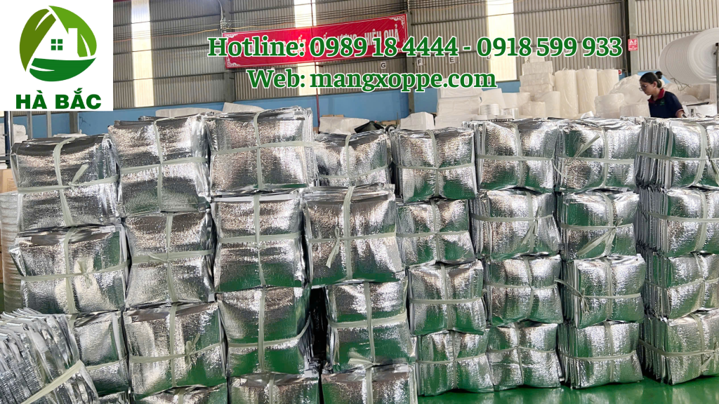 Xốp bạc cách nhiệt 3mm Xốp bạc cách nhiệt 3mm