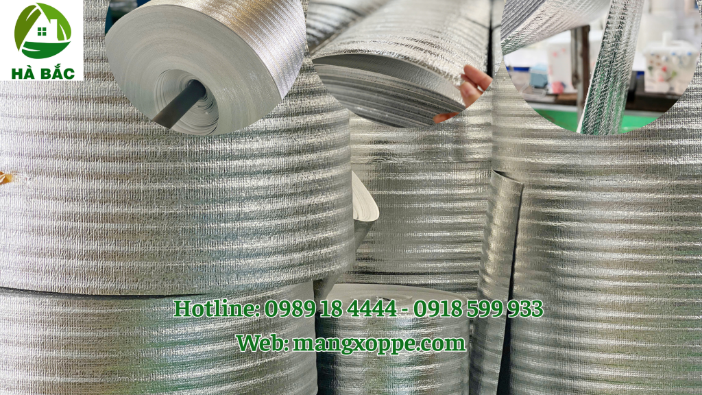 Mút Pe bạc 2mm cách nhiệt