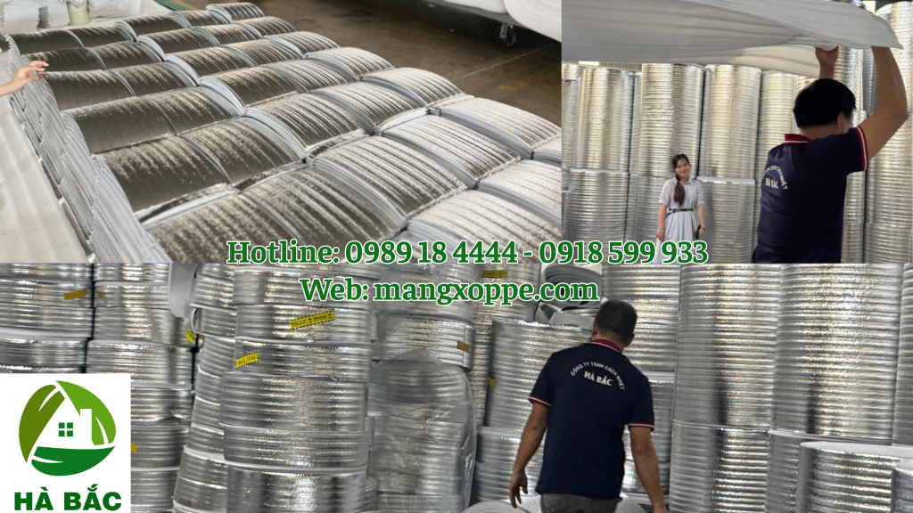 xốp bạc cách nhiệt 3mm xốp bạc cách nhiệt 3mm