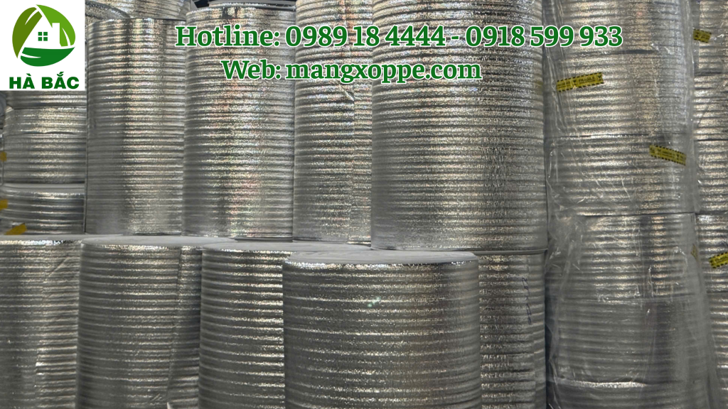 Xốp bạc cách nhiệt 3mm Xốp bạc cách nhiệt 3mm
