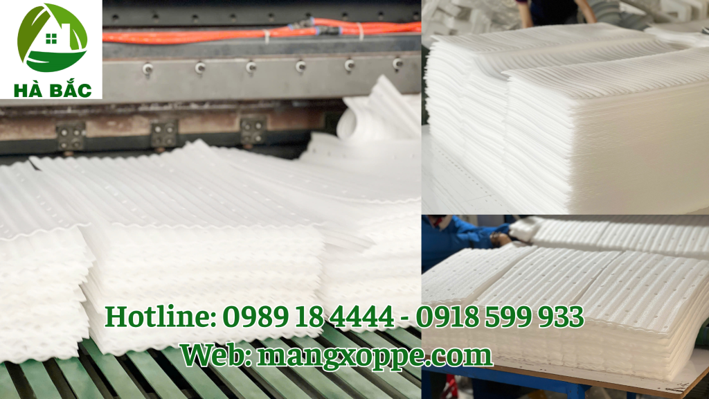 mút xốp pe foam dạng tấm