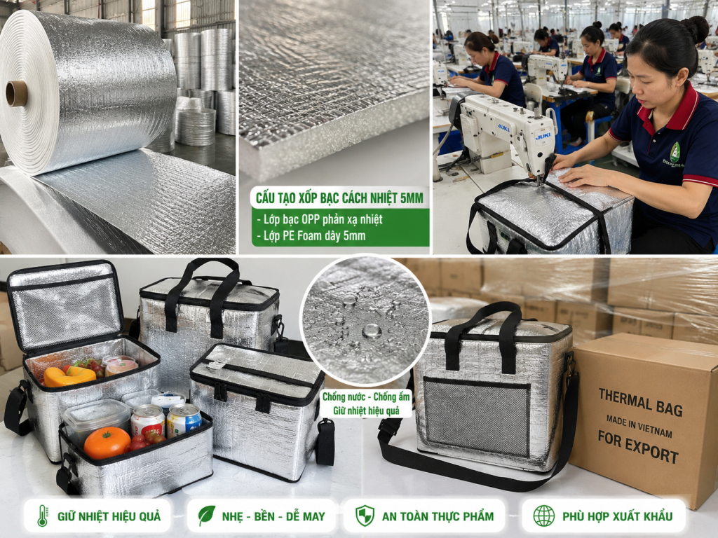 Xốp bạc cách nhiệt 5mm