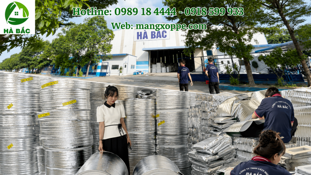 Mút pe foam bạc 2mm, 3mm cách nhiệt Mút pe foam bạc 2mm, 3mm cách nhiệt