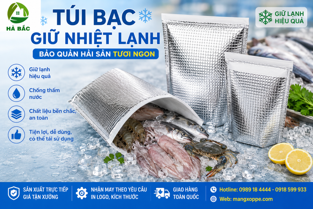 Túi giữ nhiệt nóng lạnh cho thực phẩm