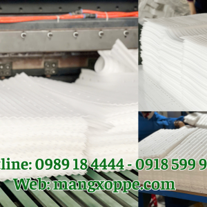 Tấm mút xốp pe foam giá rẻ, sản xuất tấm mút xốp pe foam giá theo yêu cầu