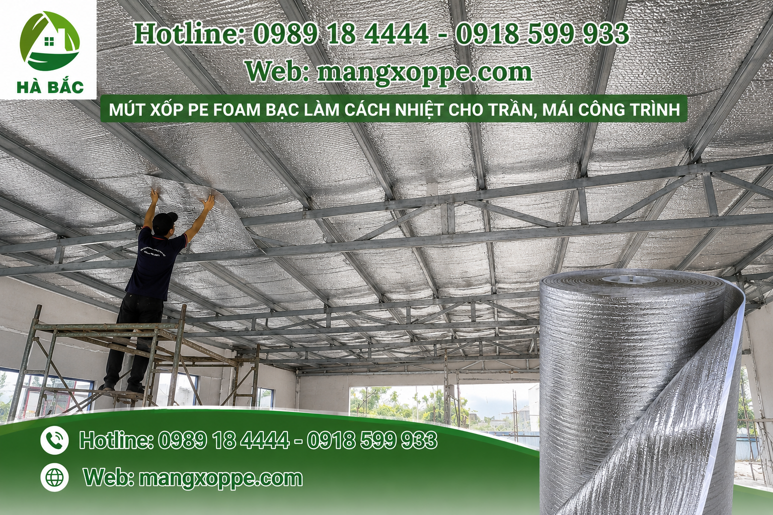 Xốp bạc cách nhiệt 5mm giá rẻ, công ty sản xuất xốp bạc 5mm giá rẻ tại Long An, HCM, Đồng Nai - Ảnh 10