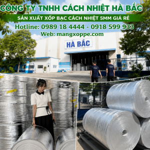Xốp bạc cách nhiệt 5mm giá rẻ, sản xuất xốp bạc cách nhiệt 5mm giá rẻ tại Đồng Nai, Tây Ninh, Long An